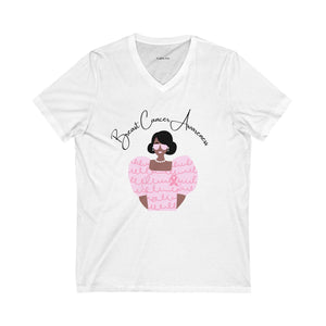 Breast Cancer Awareness ~ V-Neck Tee