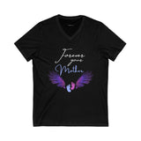 Forever Your Mother ~ Unisex Jersey V-Neck Tee