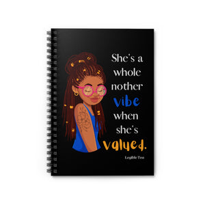 Vibe ~ Spiral Notebook