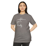 Confidence ~ Unisex Jersey Tee (Cotton/Poly Blend)