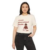 Create Generational Health ~ Unisex Recycled Organic T-Shirt