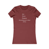 Joy, Peace, Purpose ~ Women's Tee