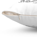 Grounded & Free ~ Polyester Square Pillow