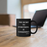 The Secret ~ Black Mug